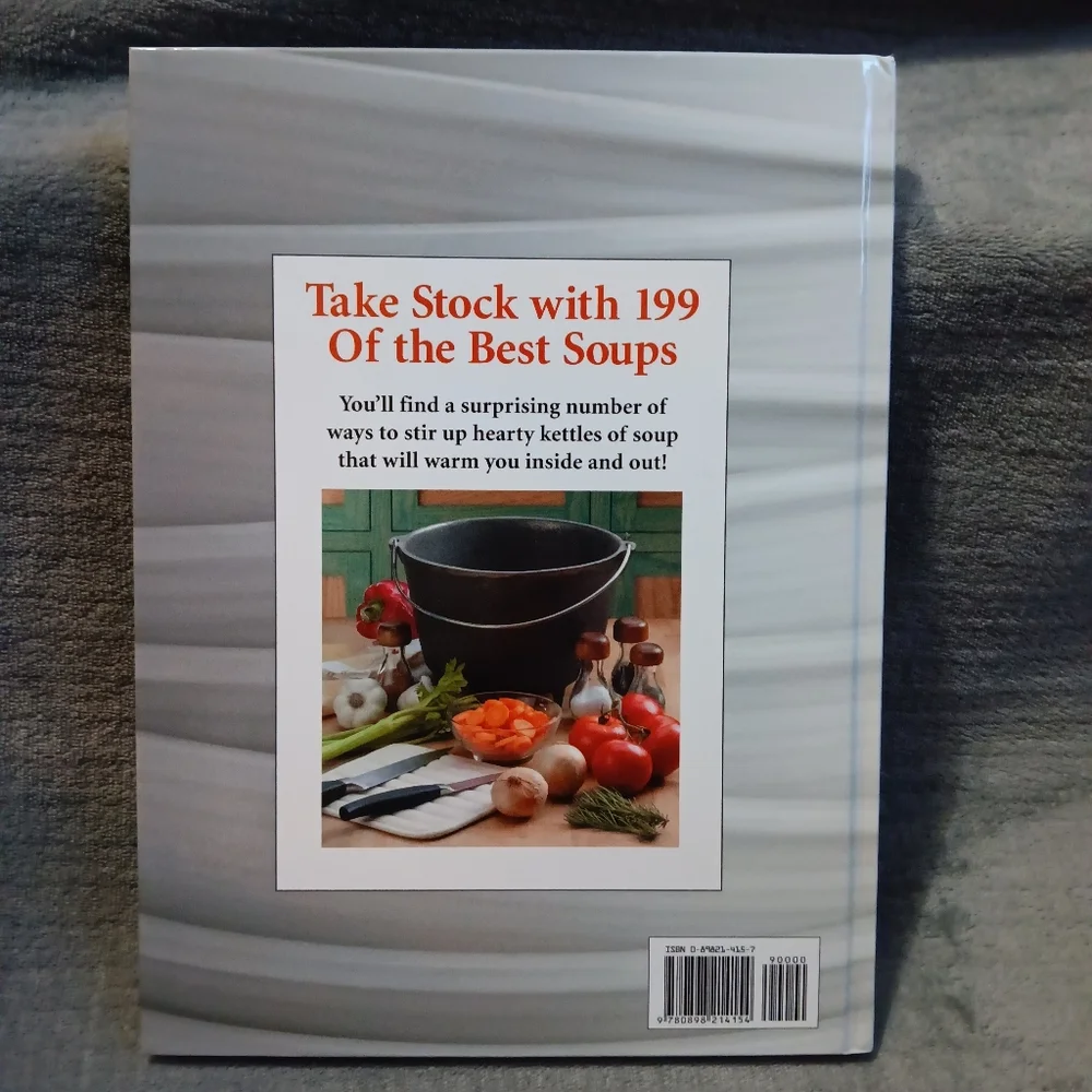 Country Farmhouse Cottage Best of Country Soups Cookbook Cabincore Kitchen Book